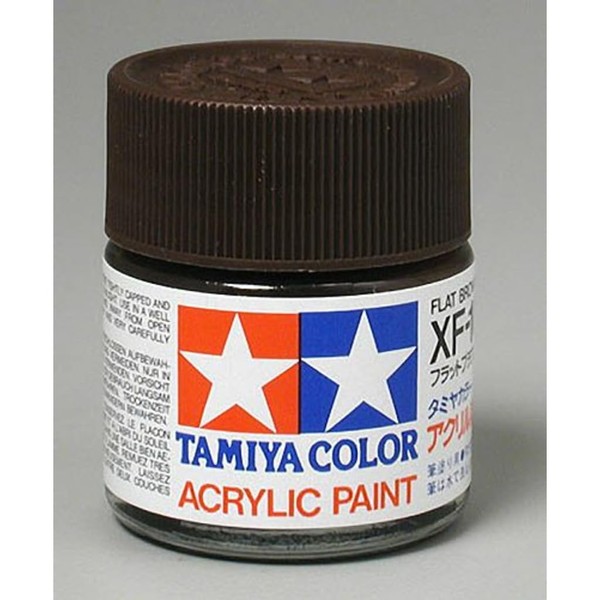 Tamiya 81310 Acrylic XF10 Flat Brown 3/4 oz
