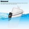 GOUDOGEDC Transparent Waterproof ID Card Badge Holder with Lanyard and