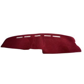 C&R DASH COVERS 1992-1993-1994-1995-1996 FORD F-150/F-250/F-350 DASH COVER RED VELOUR