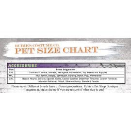 Rubie's Costume Snowflakes Christmas Collar SM-MD