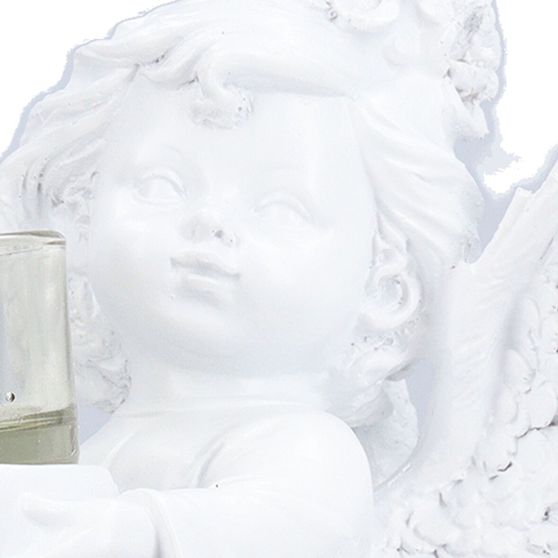 Angel Candle Holder Retro Cute Romantic Decorative Figurine Tealight Holder