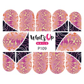 Whats Up Nails - P109 Two Birds in The Bush Water Decals Sliders for Nail Art Design