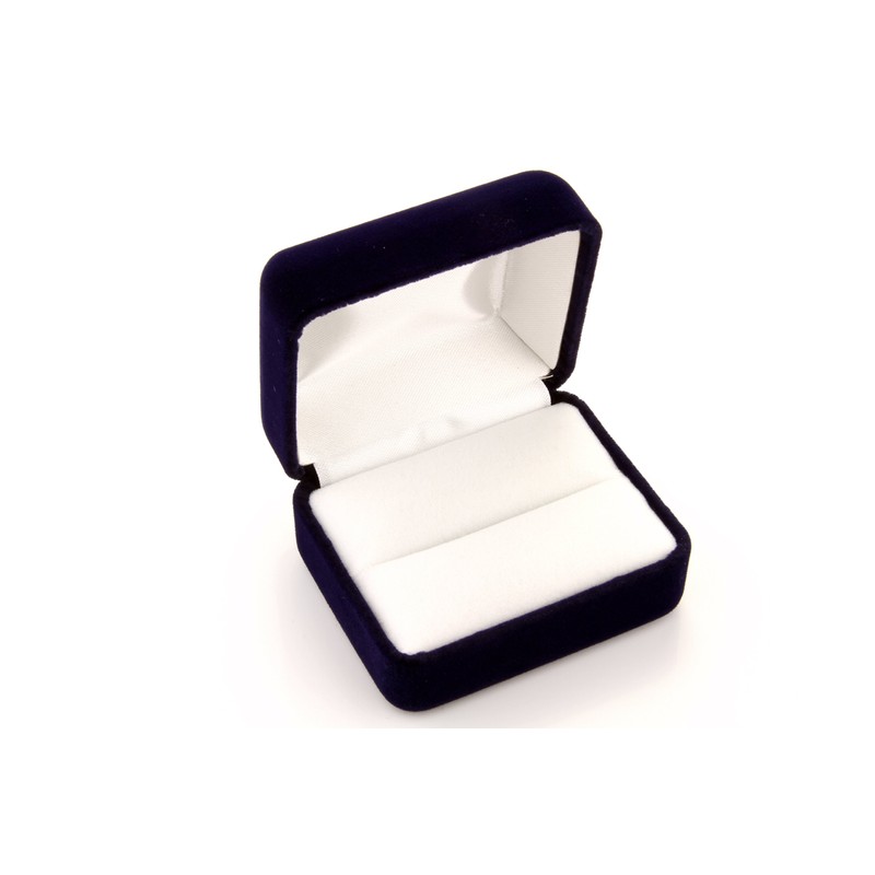 14k White Gold SOLID Wedding Engagement Ring - Size 7.5