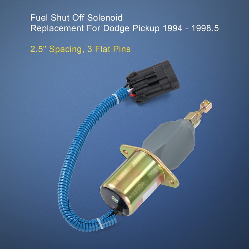 JDMSPEED New Fuel Shut Off Solenoid 3931570 5016244AA Replacement For