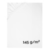 ZOLLNER Fitted Sheet 100% Cotton, Bridge Approx. 20 cm, Approx.