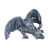 Big Squatting Dragon Sculpture Resin Gardening Ornaments for Home Outdoor