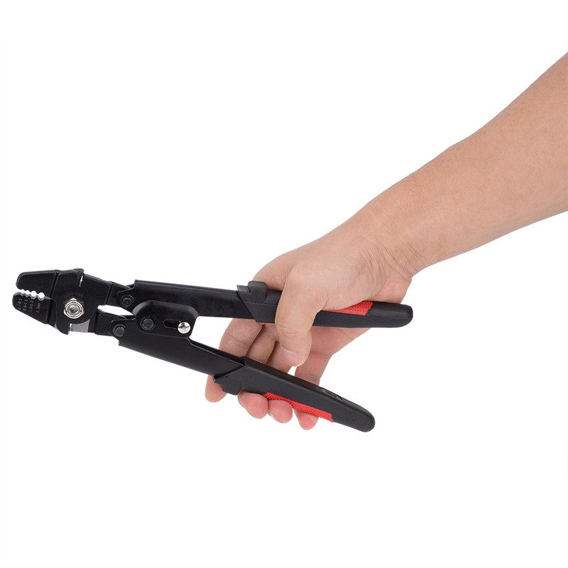 Wire Rope Crimper Carbon Steel Hand Cable Crimping Plier 0.1-2.2mm