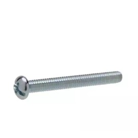 Everbilt #8-32 x 1 in. Combo Round Head Zinc Plated Machine Screw (100-Pack)