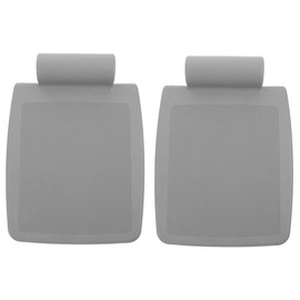 COLLBATH 2pcs Wheelchair Footrest Replacement Heavy Duty Leg Rest Pedal for Comfortable Patient Support Easy to Install Compatible with Various Wheelchair Brands Grey