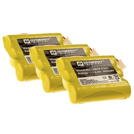 Synergy Digital Cordless Phone Batteries, Compatible with Bell South 673 Back UPS Cordless Phone, (NI-CD, 3.6V, 900 mAh), Combo-Pack Includes: 3 x SDCP-C321 Batteries