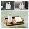 VICASKY 4pcs Shampoo Bottle Refillable Soap Bottle Pump Bottle Automatic