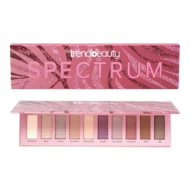 Paleta 10 Sombras Alta Pigmentacion Brillo Mate Trendbeauty®
