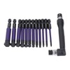13PCS Set Hex Ball Bit Set 1/4 S2 Alloy Steel