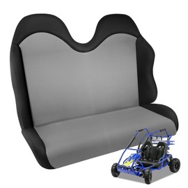 Daspom Coleman KT196 Go Kart Double Seat Cover for CK196-T 200GK Bench Double Seat Cover with Seat Belt Hole, Sratch-Resistant Go Kart Accessories