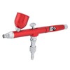 Dual Action Gravity Feed Airbrush Gun 0.3mm Spray Art Paint