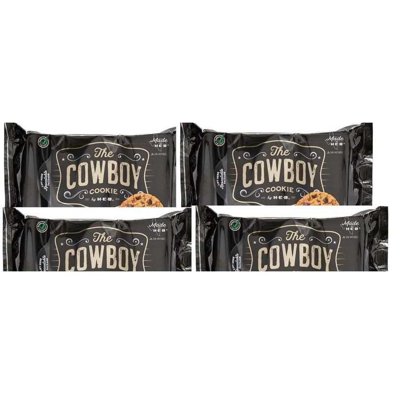H‑E‑B Select Ingredients The Cowboy Cookie Chocolate/Pecan/Oats(pack of 4)12.4 oz