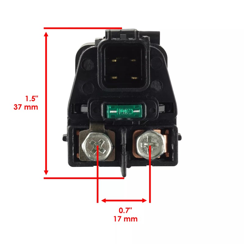 Caltric Starter Solenoid Relay for Suzuki LT-A700X LTA700X Kingquad 700
