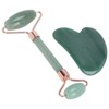 Portable Roller Massager with Heart Shaped Scraping Board Body Massage