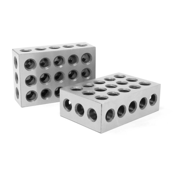 WEN 10423 3 x 2 x 1-Inch Steel-Hardened Precision 123