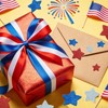 90PCS 4th of July Foam Star Stickers