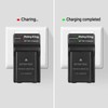 EN-EL14/EN EL14a Battery Charger for Nikon D3100, D3300, D3500, D3200,