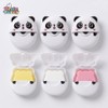 Brain Bunny Panda Paper Soap Portable Disposable, 2.7g, 3 Pieces, White+Yellow+Pink / 브레인버니 팬더 종이비누 휴대용 일회용, 2.7g, 3개, 화이트+옐로+핑크