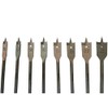 Set Punte Trapano Legno 8 Pezzi | Mecchie Piatte 10–25