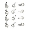 A109 RV Curtain Carrier Hooks – Nylon Wheels with Metal