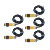5PCS Infrared Photoelectric Sensor Optoelectronic Switch Diffuse Reflection Type 10‑36VDC