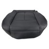 AUTOKAY Black Driver Bottom Leather Seat Cover Fits for Ford