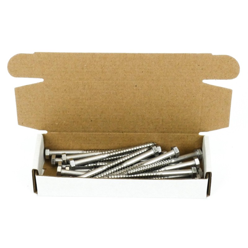 DAUMLINK® 25 hexagon wood screws made of rust-proof stainless steel