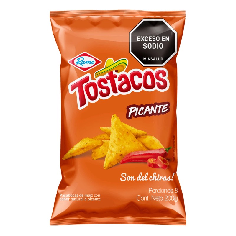 Tostacos Colombian Tostacos Corn Chips - 1 bag : 38g