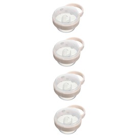 Abaodam 4pcs Pacifier Holder Case Dummy Holder for Travel Portable Pacifier Storage Box Newborn