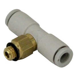 SK11 One-Touch Pipe Fitting Double Ended Cheese Union KQ2T04-M5A