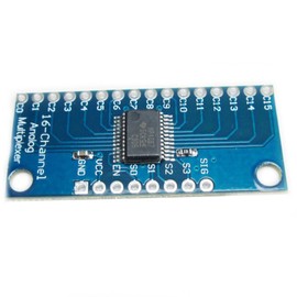 HiLetgo CD74HC4067 CMOS 16 canales 16 CH Digital analógico multiplexor Breakout Module para Arduino