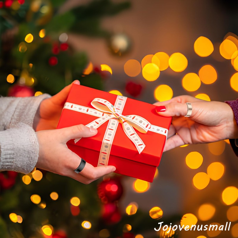 Jojovenusmall Smart Ring Health Tracker,Anillo Inteligente para Hombre,Health Rings for