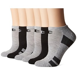 Double Dry 6-Pair Pack Performance No Show Cushioned Socks
