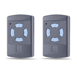 Handheld Transmitter Remote Control Compatible with 868.3 MHz Hörmann HSM4 HSE2 HS1 HS4 HSZ1 HSZ2 (2 Pack)