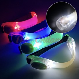 The Ondam Safety LED Light Band Door Lock Tag Hook Refill Door Lock Cover Blue 2ea