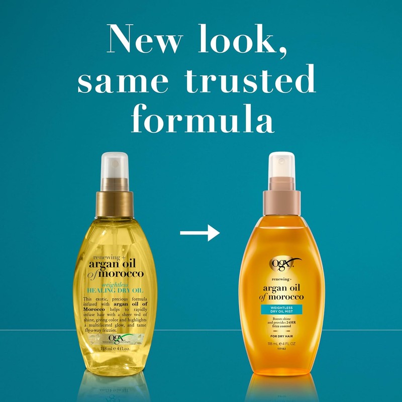 OGX, Tratamiento Capilar Renovador de Aceite de Argán, 118 ml