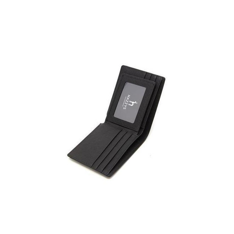 Hazzys (신세계센텀점)DUBLIN 블랙 체크 가죽 2단 반지갑 HJWA5F866BK DUBLIN Black