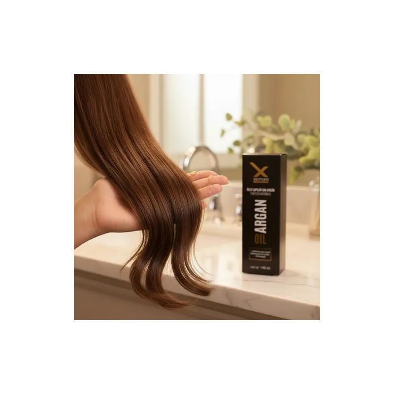 Óleo Capilar Con Argán Y Aceites Naturales Xiomara Oil 140ml