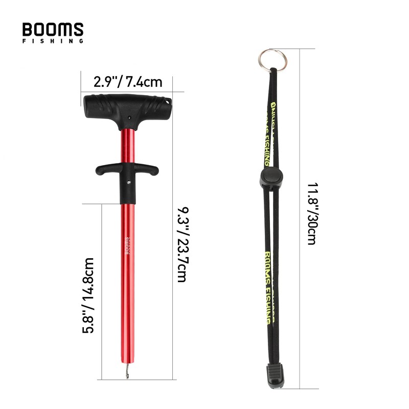 Booms Fishing R2 Hook Remover Aluminium Squeeze-Out Fish Hook Tools