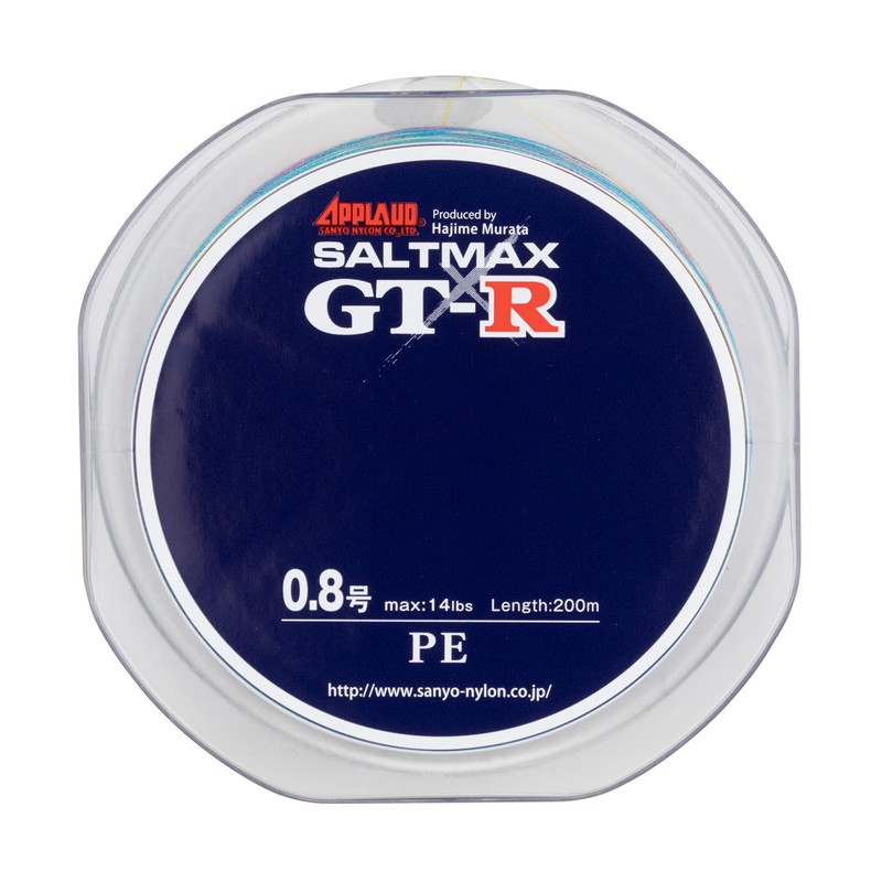 SANYO NYLON APPLAUD SALTMAX GT-R PE 200m #0.8 14lb