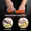 NDICANG Rolling Knife Sharpener Kit - Professional Diamond & Ceramic