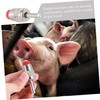 Sosoport 1set Pig Drinking Spout Cups Dispenser Trough Feed Beverage