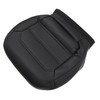 Priprilod Black Leather Driver & Passenger Side Bottom Replacement Seat