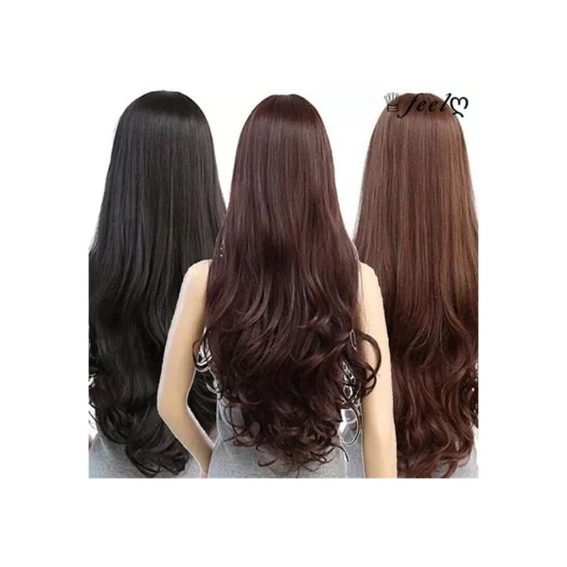 New Look Extensión De Pelo De Peluca Larga A Prueba