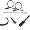 Diyeeni 4-Pin Power Cable, PWM 4-Pin Fan Connector Compatible with