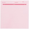 Sanwa Supply Handwriting Index Card (Pink) JP-IND6P